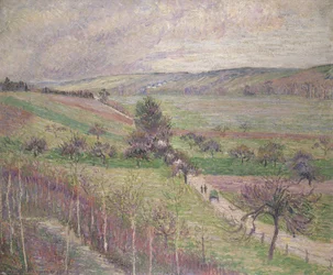 Die Thierceville-Straße, Frühling, 1893